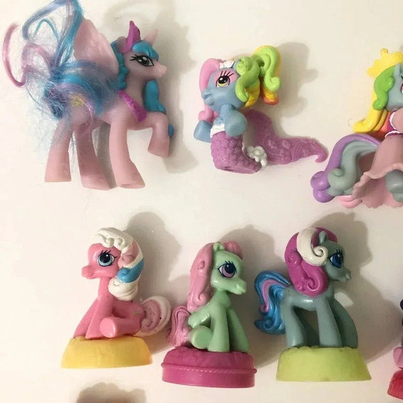 My Little Pony Ponyville Ponies Mermaids McDonalds Mix Lot of  13 - Picture 2 of 11